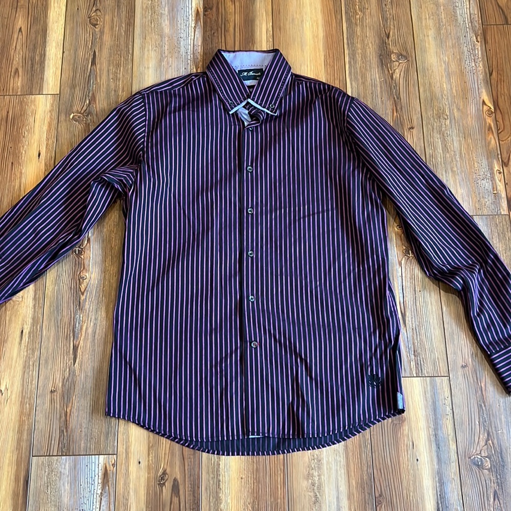 M Benisti dress shirt. LG